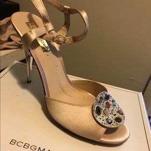 New BCBG MAXAZRIA Nastia Ankle-Strap Shoes Sz 10